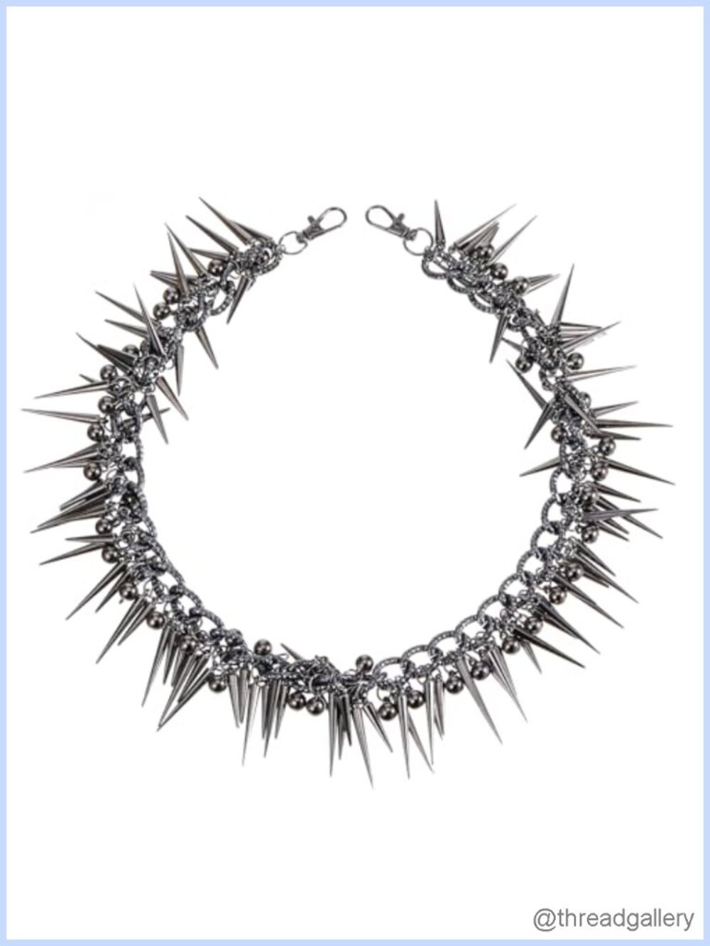 Rivet Layered Pants Chain Punk Studded Metal Waist Chain Belt Accessory